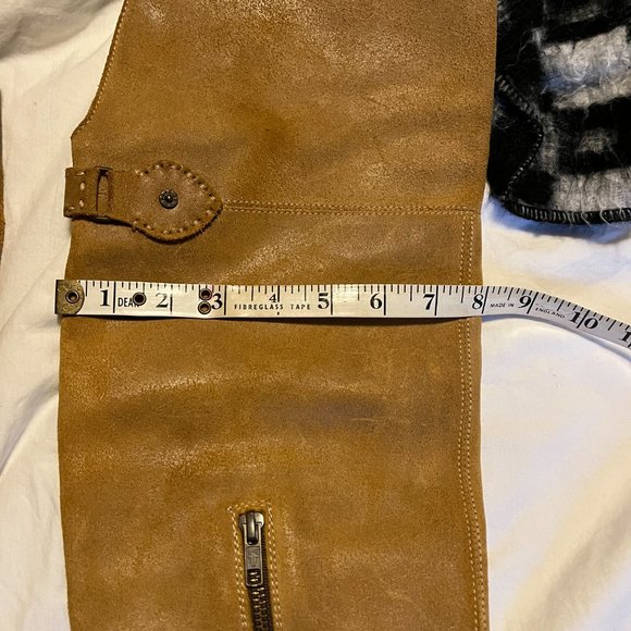 FRYE AND CO. Over the Knee Tan Leather Boots - Picture 16 of 16